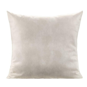 1+1 Gratis Leen Bakker - Woonkussen Mathis - 60x60 Cm - Polyester - Beige