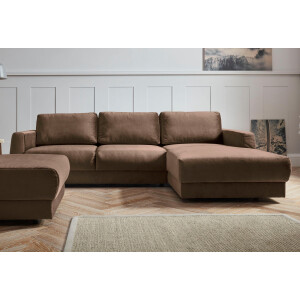 andas Hoekbank Hobro L-vorm in 3 stofkwaliteiten in vele kleuren, design by morten georgsen (2-delig)