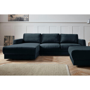 andas Hoekbank Hobro L-vorm in 3 stofkwaliteiten in vele kleuren, design by morten georgsen (2-delig)