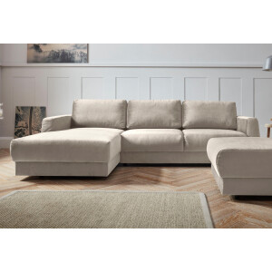 andas Hoekbank Hobro L-vorm in 3 stofkwaliteiten in vele kleuren, design by morten georgsen (2-delig)
