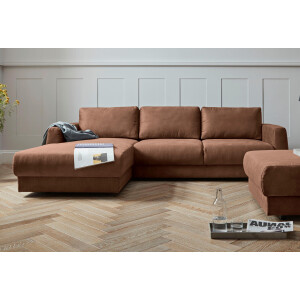 andas Hoekbank Hobro L-vorm in 3 stofkwaliteiten in vele kleuren, design by morten georgsen (2-delig)