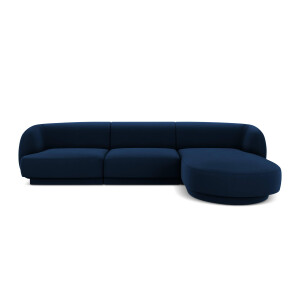 3.5-zitshoekbank Miley rechts velvet | Micadoni Limited Edition