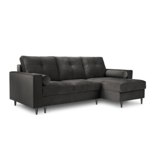 3.5-zitsslaapbank Andante rechts velvet | Kooko Home