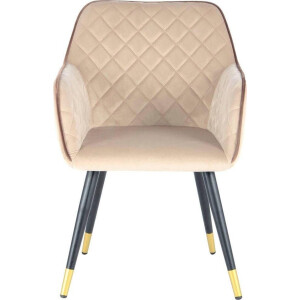 Kayoom Stoel Amino 525, stijlvolle designstoel, fluweelzachte bekleding van velvet stof (1 stuk)