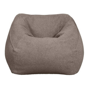 Leen Bakker - Lebel Loungestoel Fay - 70x100x100 Cm - Polyester - Taupe