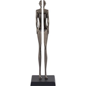 PTMD - Beeld Ilsee - Zilver - 18x18x62cm