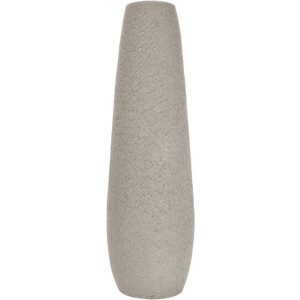 Present Time Vaas Elegance - Polyresin - Large - Warm Grijs - Ø19x61cm