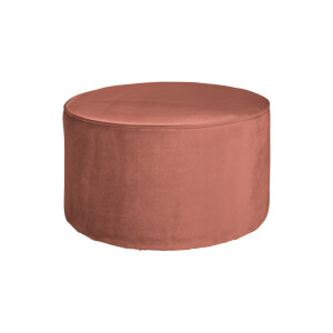 WOOOD Poef 'Sara', kleur Oudroze