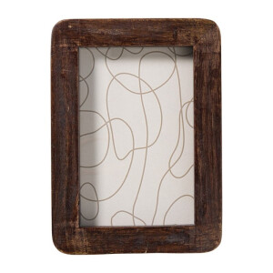 Fotolijst hout klein - bruin - 10x15 cm