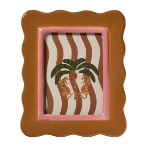 Fotolijst Marbella - bruin/roze - 10x15 cm