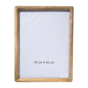 Fotolijst hout - bruin - 30x40 cm