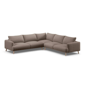 Symmetrische hoekbank Naomi chenille | Micadoni Home