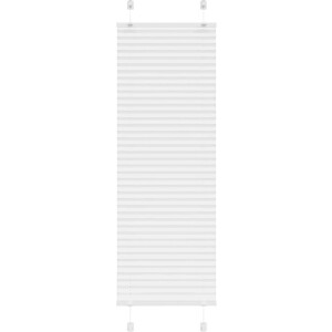 vidaXL - Plissé - rolgordijn - 50x150 - cm - stofbreedte - 49,4 - cm - polyester - wit