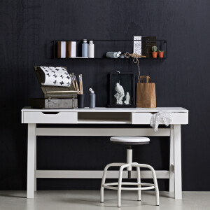 WOOOD Bureau 'Nikki', kleur Wit