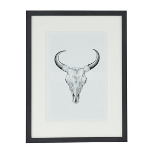 Fotolijst met passe partout - zwart - 21x30 cm