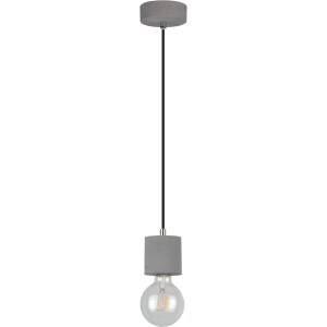 SPOT Light Hanglamp Strong Hanglamp, echt beton, textielen kabel, natuurproduct - duurzaam