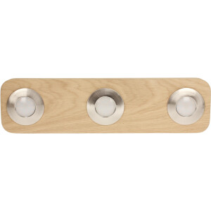 SPOT Light Plafondlamp SUNNIVA Inclusief ledverlichting, van massief eikenhout, natuurproduct