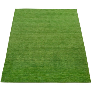 Paco Home Wollen kleed Atlas 100 Gabbeh, korte pool, met de hand geweven, zuivere wol, unikleurig