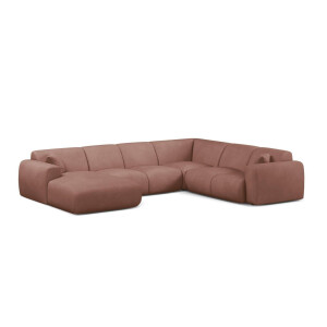 Modulaire hoekbank Molino rechts chenille | Micadoni Home