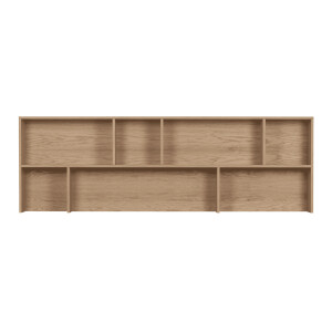 WOOOD Opzetkast 'New Gravure' t.b.v. Dressoir 'New Gravure' Eikenhout, kleur Naturel