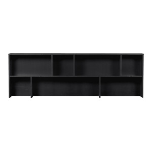 WOOOD Opzetkast 'New Gravure' t.b.v. Dressoir 'New Gravure', Grenen, kleur Zwart