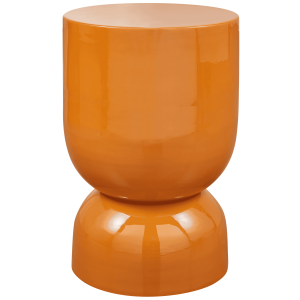 WOOOD Exclusive Bijzettafel 'Hekla' 32cm, kleur Oranje