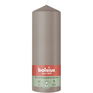 Bolsius Stompkaars 200/68 Light Taupe (1 stuk)