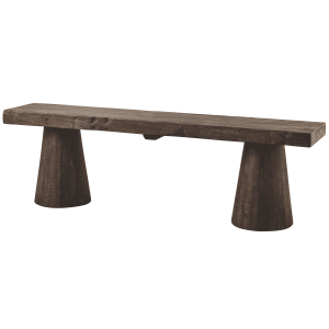 WOOOD Bankje 'Clyde' Mangohout, 150cm
