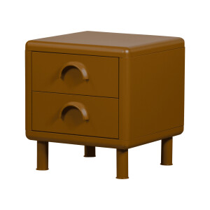 WOOOD Ladekast/Nachtkastje 'Rune' kleur Honing Geel