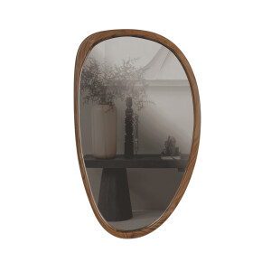 WOOOD Organische Spiegel 'Leif' MDF, 64 x 38cm