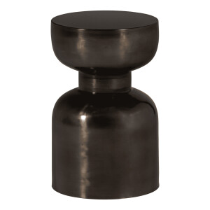 WOOOD Ronde Bijzettafel 'Frits' 30cm, kleur Brons