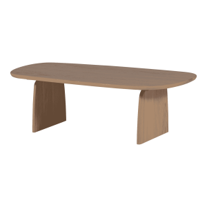 WOOOD Organische Salontafel 'Tablo' Eikenhout, 110 x 60cm, kleur Naturel