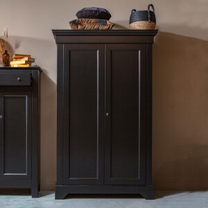 WOOOD Opbergkast 'Isabel' kleur Zwart