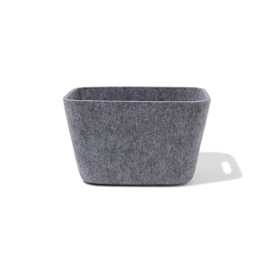 HEMA HEMA Opbergmand 15.5x20x12cm S Vilt Maat S