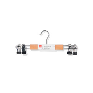 HEMA HEMA Kinder Broekhangers Hout/metaal - 2 Stuks