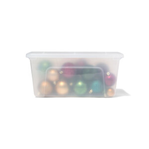 HEMA HEMA Opbergbox 15L Tokyo Transparant 39.5x29x18.5 Recycled