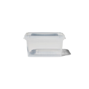 HEMA HEMA Opbergdoos Met Deksel Dublin Transparant 1,2L