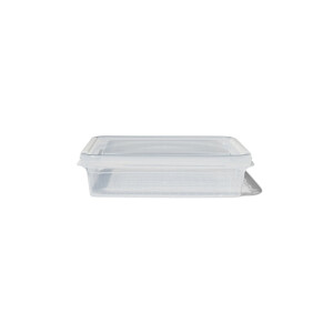 HEMA HEMA Opbergdoos Met Deksel 1.8L Dublin Transparant 25x17x7 (transparant)