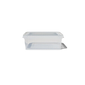 HEMA HEMA Opbergdoos Met Deksel 2.8L Dublin Transparant 25x17x10 (transparant)
