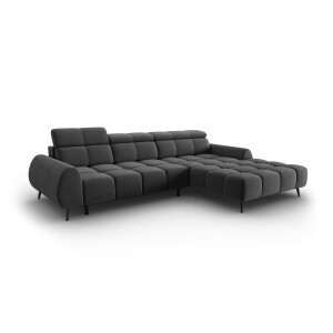 4-zits hoekbank Alyse velvet rechts | Micadoni Limited Edition