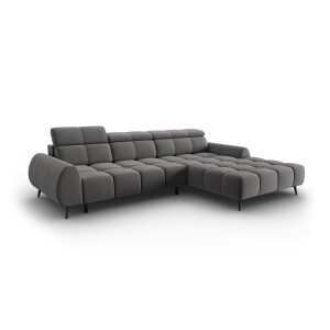 4-zits hoekbank Alyse velvet rechts | Micadoni Limited Edition