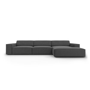 4-zits hoekbank Jodie velvet rechts | Micadoni Limited Edition