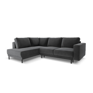 4-zits hoekslaapbank Caro velvet links | Micadoni Limited Edition