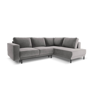 4-zits hoekslaapbank Caro velvet rechts | Micadoni Limited Edition