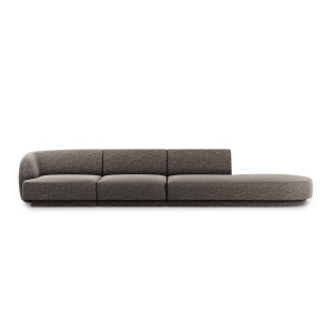 4-zitsbank Miley rechts-open chenille | Micadoni Limited Edition