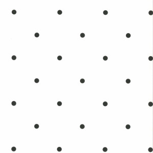Noordwand Fabulous World Behang Dots wit en zwart 67105-3