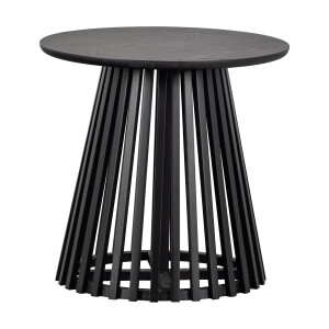 vtwonen Bijzettafel 'Slats' Grenenhout, 50cm