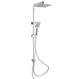 SCHÜTTE Regendoucheset SILVER RAIN chroomkleurig