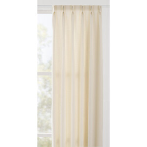 Leen Bakker - Gordijnstof Julian - Off-white - Polyester - Wit - B150 Cm