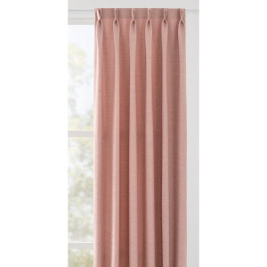 Leen Bakker - Gordijnstof Julian - Polyester - Roze - B150 Cm